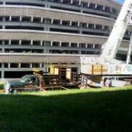 Panorama of jobsite.