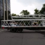 Getting ready to assemble luffer on our 220 ton crane.
