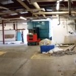We uninstalled, transported, and unloaded in a warehouse all of the wash equipment for the hospital.