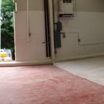 Panorama of the inside of the building.