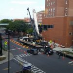 The job took place on a saturday. One of the busiest saturdays of the year in Albany as Lark Fest was ongoing.
