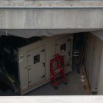 Crane: Link-Belt 822 (Install indoor Air Handler- Ellis Hospital Schenectady, NY)