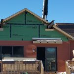Notice this is right before we pick the roof. Now watch in the pictures ahead as the 2nd floor is added.