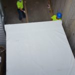 Crane: Link-Belt 822 (Install indoor Air Handler- Ellis Hospital Schenectady, NY)
