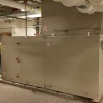 Crane: Link-Belt 822 (Install indoor Air Handler- Ellis Hospital Schenectady, NY)