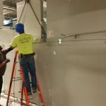 Crane: Link-Belt 822 (Install indoor Air Handler- Ellis Hospital Schenectady, NY)