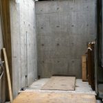Units will be brought down through the access way.