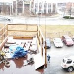 Crane: Link-Belt 8690 (Rigging large laundry equipment- Menands, NY)