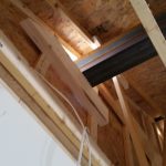 Crane: Link-Belt 8690 (Lifting roof of home to add 2nd story floor- Waterford, NY)