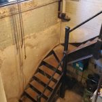 Rigging: Chiller into basement at the Schenectady County Courthouse (Schenectady, NY)