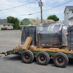 All the pieces loaded on our truck for delivery. We always recommend shipping customers items to our yard so that their are no delays on the day of your job waiting for a trucker to show up.