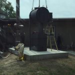 Setting the base section.