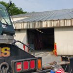 Crane: Link-Belt 8690 Chiller and Cooling Tower installation at local Ice Rink (Latham, NY)