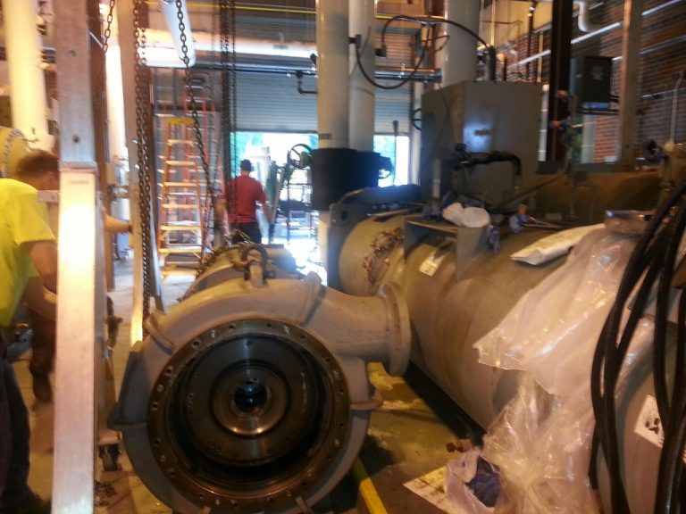 Rigging (Chiller with GantryAlbany, NY) Mullins Rigging